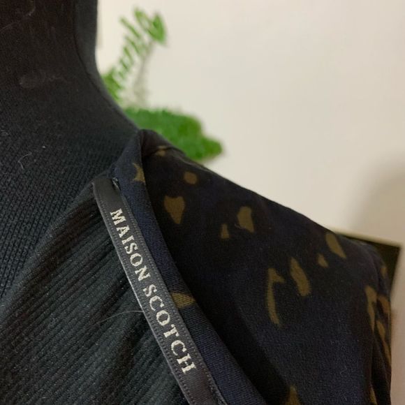 ♻️🌿Maison Scotch | Neige Leopard Print Dress - Picture 7 of 15